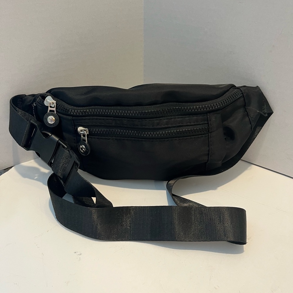 EUC Black Belt Bag OR Cross Shoulder Bag UNISEX SALE PRICE!